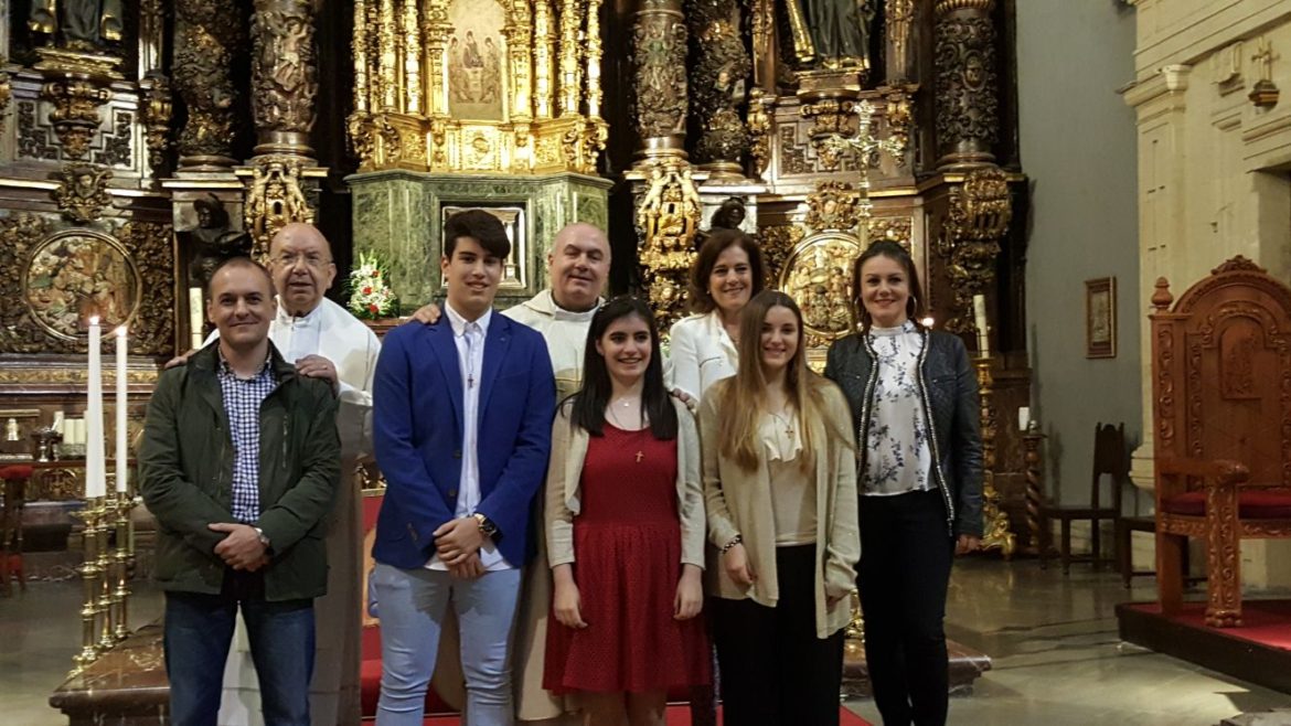 Tres jóvenes de nuestra parroquia reciben el sacramento de la ...